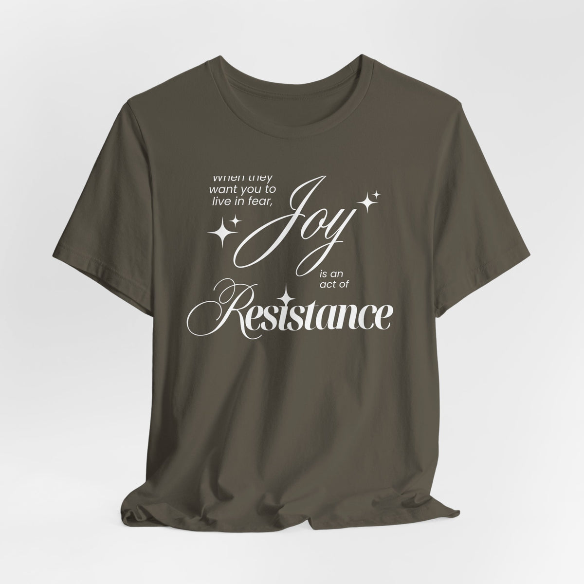 Joy is Resistance Tee