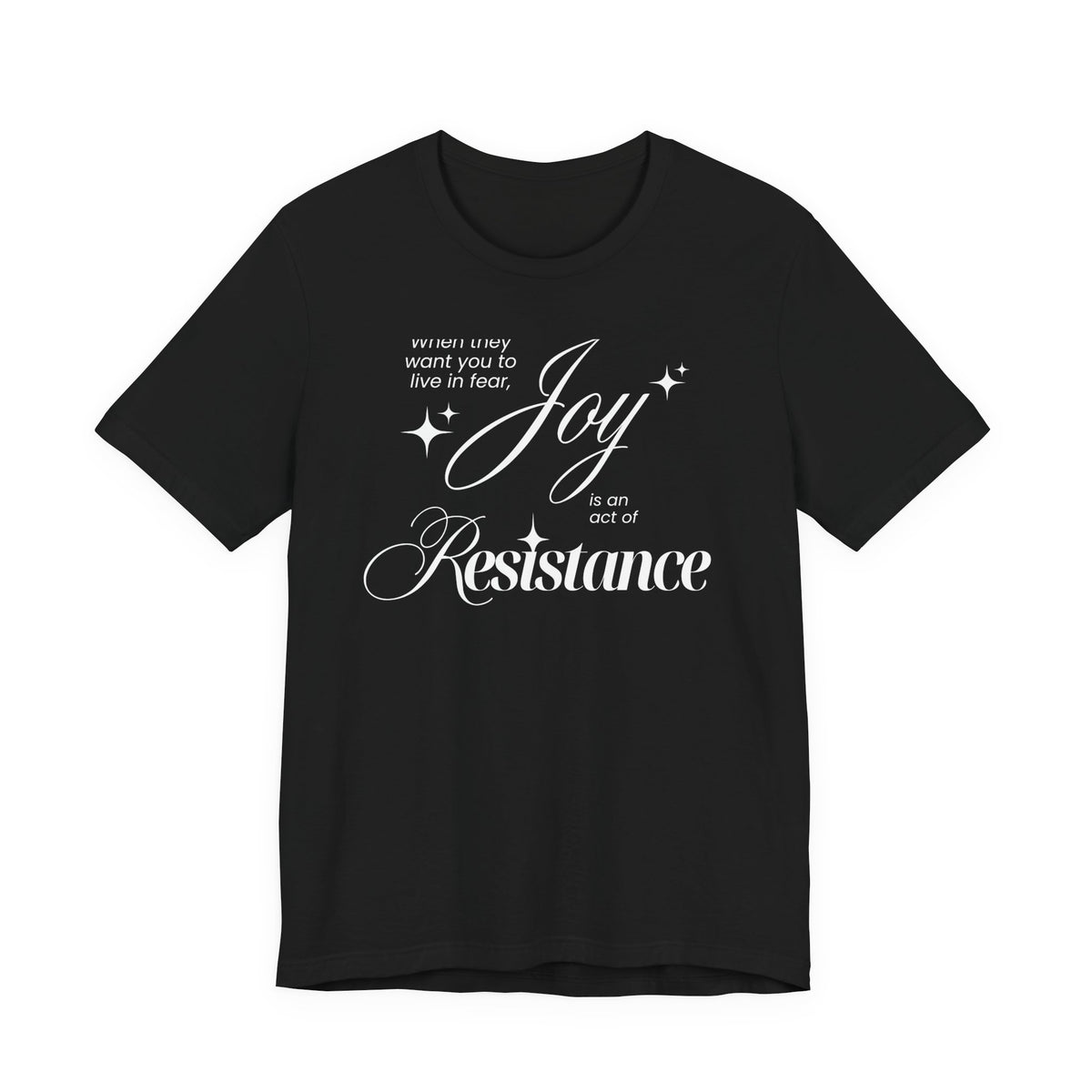 Joy is Resistance Tee