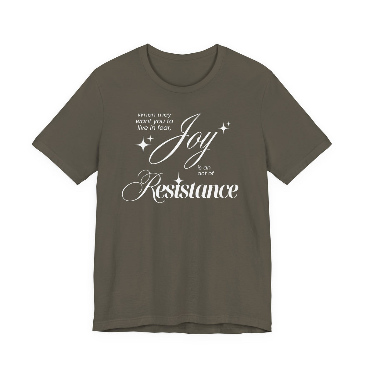 Joy is Resistance Tee