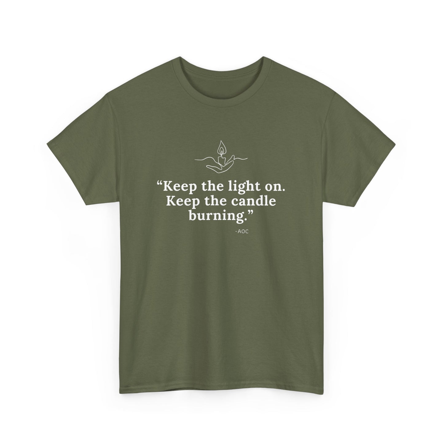 Keep the Light On Cotton Tee